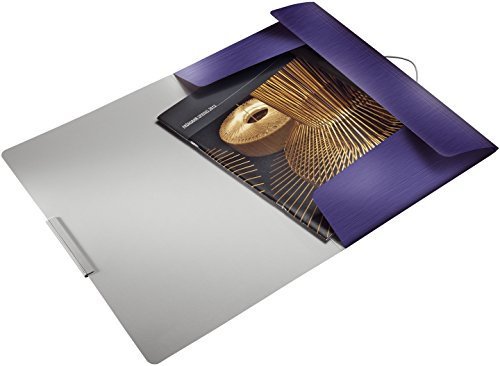 Leitz 39770069 Eckspannermappe Style, A4, PP, titan blau