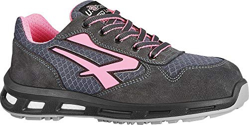 U-Power Red Lion® Cherry, Unisex-Sicherheitsschuhe, leicht, flexibel, durchtrittsicher, rutschfest, mit Infinergy-Einlage, mit Aluminium-Zehenkappen - 39