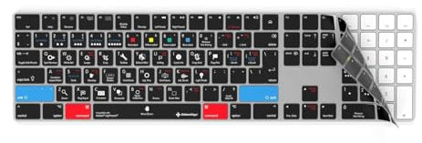 Adobe Lightroom Tastaturschutz für Apple Magic Keyboard mit Ziffernblock