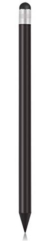 Richer-R 2 en 1 Stylet + Crayon, Tactile Stylet Capacitif Écran Tactile Capacitif Stylo en Carbone + Plastique pour Smartphones Comprimés iPhone/Blackberry/HTC/DOPOD/Nokia(Noir)