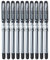 Cello New Pinpoint Black Kugelschreiber Glattes Schreiben Packung mit 10 Stück