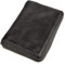 Ven Tomy Geldbörsen - Kleine Geldbörse Brieftasche für Damen und Herren Leder - Hochformat klein Vintage Grau