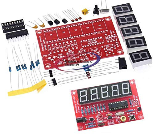1Hz-50MHz Digital LED Crystal Oscillator Tester Frequency Counter Meter RF Electronic DIY Kits Tools PCB Board Module