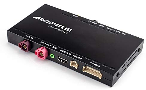 Ampire Smartphone-Interface mit Carplay/Android Auto, USB + Kamera-Eingänge kompatibel mit BMW NBT