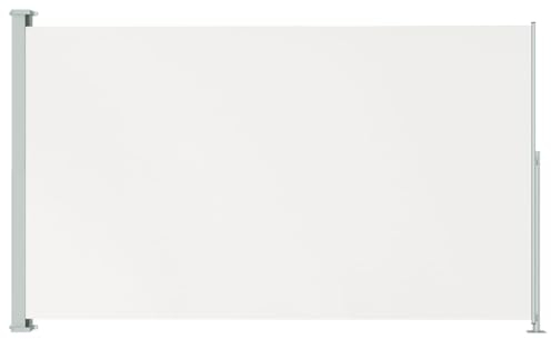 vidaXL Seitenmarkise für Terrasse, Rasen, Garten, Sonnendach, Windschutz, 200 x 300 cm, Creme