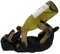 G&H Decor - Entzückende 34 cm große Dackel-Weinflaschenhalter-Figur – Dackel-Ornament mit erstaunlichen Details – Weinhalter Arbeitsplatte Hund – handbemalter Dackel-Geschenke für Frauen –