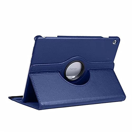TTYYNN Tablethülle360 drehbare Hülle Smart Stand Cover für Huawei MediaPad T5 10 AGS2-W09/L09/L03/W19 10.1 Tablet Funda Hülle für Huawei T5,Marineblau