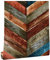 JOLIHOME Papier Peint Bois Couleur Autocollant 44,5x500cm Vintage Latte de Bois Papier Adhesif pour Meuble Placard Tiroir Tables Cuisine Chambre Mur Décoratif