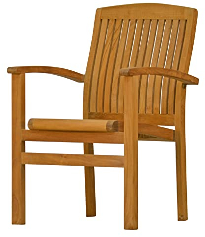 Kai Wiechmann Teak Stapelsessel Gartenstuhl Teakholz stapelbar Premium wetterfest