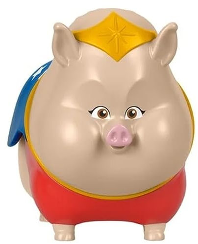 Pièce de rechange pour Fisher-Price League of Super-Pets Playset – HGL00 ~ Figurine de cochon rose à ventre plat PB
