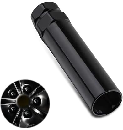 GKmow 1 PC Auto 7 Slot Modifikation Mutter Radnabe Anti-Diebstahl Schraube 7 Punkt Spline Drive Tuner Ersatz Socket Adapter Spline Lug Nut Key Tool Universal Removal Tool für die meisten Autos