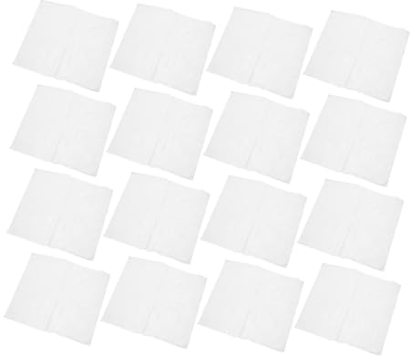 WOONEKY 200st Vliespapiertüte Pads Zum Entfernen Von Nagellack Gesichtspads Nagellackentferner Pad Pads Für Nagellackentferner Abschminkpads Pads Zum Abschminken Maske Weiß Kosmetik