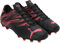 PUMA Attacanto Fg/AG, Soccer Shoe Uomo, Puma White Glowing Red, 39 EU