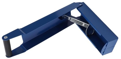 Compresseur de canettes en Aluminium, broyeur de canettes, Facile à Utiliser, Professionnel pour canettes de 16 onces pour Le Recyclage (Blue)