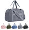 Narwey für Kleine Reisetasche Handgepäck Damen - Easyjet Handgepäck 45x36x20 Kleine Sporttasche Handgepäck Tasche für Flugzeug Weekender Damen und Herren 25L (Grau)
