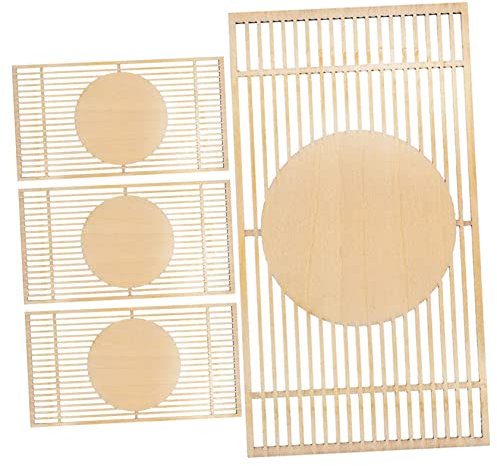 KOMBIUDA 4 Stücke Miniatur Bildschirm Modell Für Puppenhaus Decor Mini Bildschirm Möbel Foto Prop