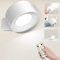 Applique Murale Interieur, Lampe Murale LED Rechargeable avec Télécommande ou Tactile, 3 Températures de Couleur et Luminosité Réglable, Lampe Murale sans fil pour Chevet de Chambre En Lisant