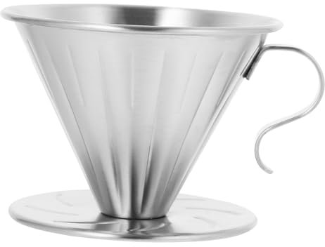 DIYEAH Stainless Steel Coffee Filter Mesh Basket for Percolator Dripper Filter Cup Cone