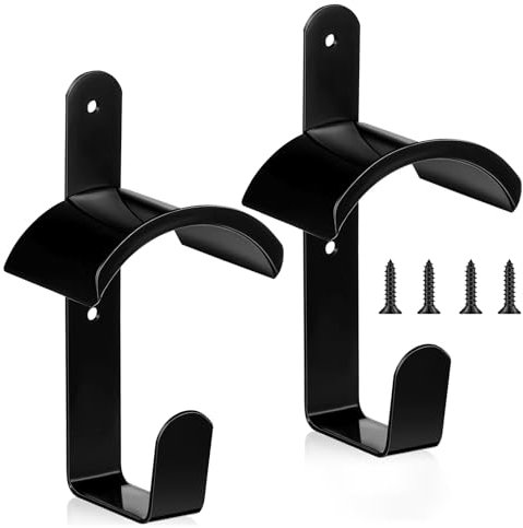 Trensenhaken zur Aufbewahrung von Zaumzeug, Trensenhaken zur Wandmontage - Zaumhaken Aufbewahrungshaken - Pferdestallzubehör, 2 Stück Halfter-Aufhänger-Aufbewahrungsorganisator mit Schrauben,