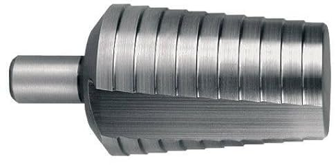 HSS-Stufenbohrer ohne Spitze, ideal zum Bohren von Metallen und harten Materialien, mit präzisen und abgestuften Schnitten für einfache Verwendung.