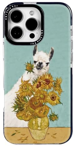 ChiCaseVer for iPhone 7/8/SE Case, Vincent Van Gogh Llama&Sunflower, Military-Grade Drop Protection, Cute Soft Slim TPU Protective Cover with Camera Protection for Women & Girls