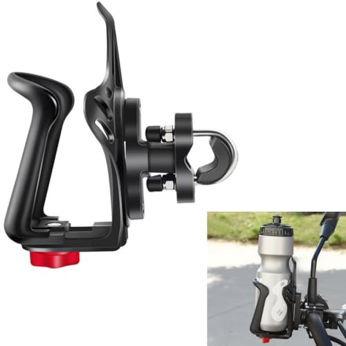 Naisfei Porte-bouteille pour vélo, porte-gobelet de moto, 55 à 78 mm, taille réglable, pour vélo, scooter, vélo électrique