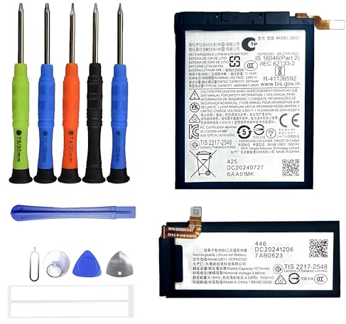 ERYNK QR11 QR31 Replacement Battery Compatible with Motorola Razr 50 XT2453 XT2453-2 Replacement Battery with Tool Kit