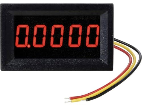 TRU COMPONENTS TC-AM5D-RED Digitales Einbaumessgerät