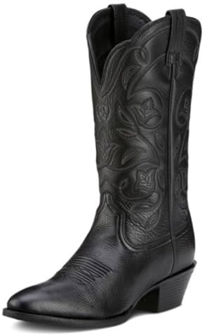 ARIAT Damen Heritage R Toe Westernstiefel, Schwarz, 39.5 EU (EU 39)