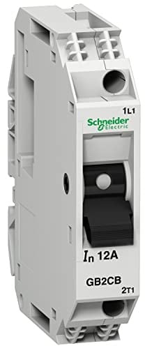 Schneider GB2CB10 Leistungsschalter TeSys für Steuerstromkreise, GB2-CB, 5A, 1p, 1d