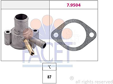 FACET Thermostat Kühlmittel Kühlwasserthermostat Öffnungstemperatur:87°C