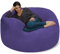Chill Sack Bohnenbeutelstuhl: Riesen-5' Memory-Foam-Möbel Sitzsack - großes Sofa mit weicher Microfaserabdeckung - lila