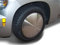 Universell passendes Radzierblendenset (2 Stück) 13 Zoll - Moon Caps für PKW, Oldtimer, Youngtimer (aus Edelstahl)~