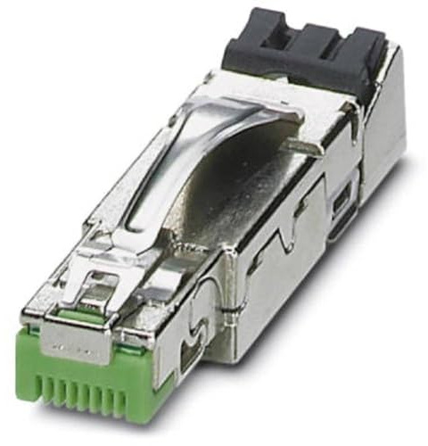 PHOENIX CONTACT CUC-IND-C1ZNI-S/R4IE8 RJ45-Steckverbinder, 8 Polzahl, 26-24 AWG, Grün