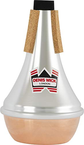 Denis Wick Trompetendämpfer, Straight Gerade/Kupfer silber, DW5504C
