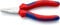 KNIPEX Flachzange mit Mehrkomponenten-Hüllen verchromt 140 mm, 20 05 140