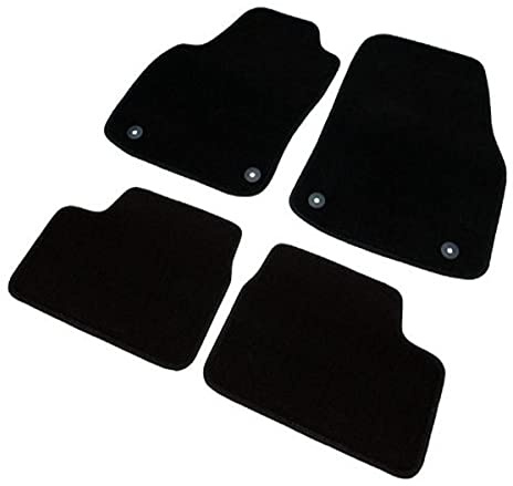 RAU, AMCAS0271, Individuelle Passform Fussmatten, mit Mattenhalter vorne, Schwarz