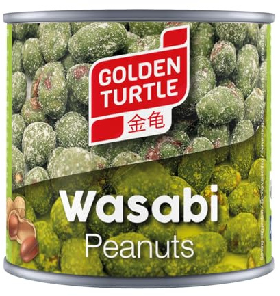ERDNÜSSE MIT WASABI - Golden Turtle Brand - 140G.