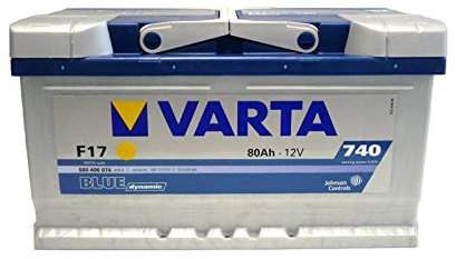 BATERIA VARTA BLUE DYNAMIC F17 80AH 740A 12V POSITIVO DERECHA