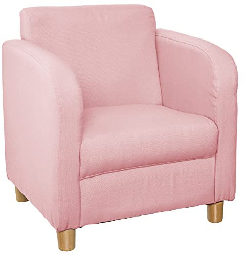 Atmosphera Le Depot BAILLEUL - Fauteuil Enfant Chic Rose