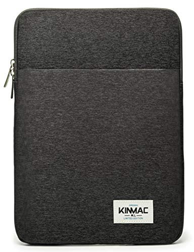 Kinmac 360° Protective Vertical Style Laptop Sleeve Case Bag with Pocket for MacBook Pro 14 inch and 14 inch-14.4 inch Laptop (Black)