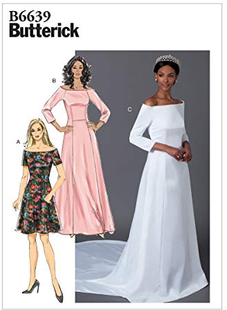 Butterick Sewing Pattern 6639 Dresses A5 (6-8-10-12-14)