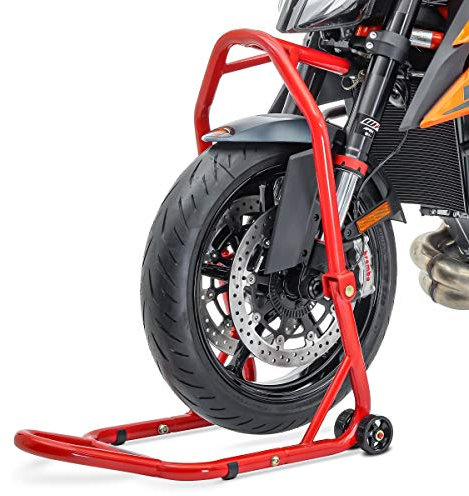 Lenkkopfständer Motorrad Constands Classic 21mm Lenkkopf Montageständer rot