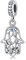 Eusense Hamsa Hand Charm 925 Sterling Silber Böser Blick Bead Charms Fatima von Hand Charms passen Pandora Armband Kette