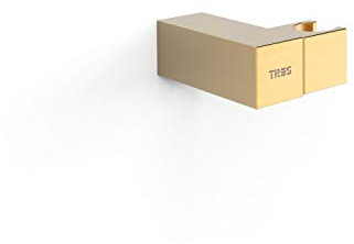 Schwenkbare Halterung für Handbrause, Messing, 8,5 x 6 x 3 cm, mattes Gold (Referenz: 107839OM)