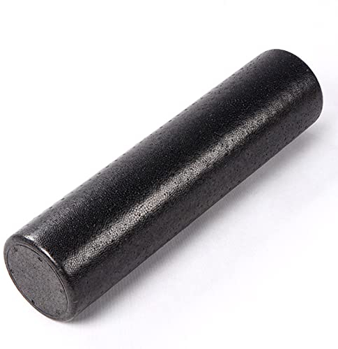 LTLCLZ 3Größen Pilates Foam Roller Schwarz Yoga Foam Roller Trainingsgeräte Massage Roller Body Für Frauen Männer,60cm