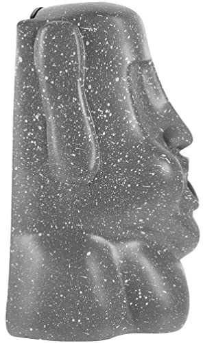 STOBAZA Moai Design Taschentuchbox Dekorative Kosmetiktücherbox Aus Hochwertigem Harz Stilvolles Moai-Design Für Schlafzimmer Badezimmer Und Wohnzimmer Praktischer Taschentuchspender