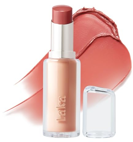 LAKA 24h Bonding Glow Lippenstift, langanhaltend, Hochglanz, mit Glas-Finish, Vegan, K-Beauty​ (203 Mark)
