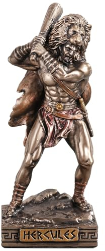Veronese Design Hercules handbemalte historische Sammelfigur, 9,5 cm