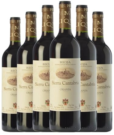 Sierra Cantabria Rioja Crianza 75 cl Vino tinto (Caja de 6 Botellas de 75 cl)